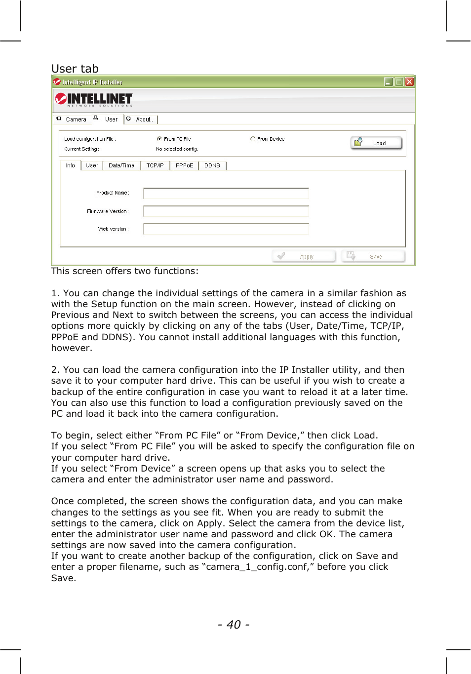 INTELLINET NETWORK NSC15-WG User Manual User Manual | Page 40 / 115