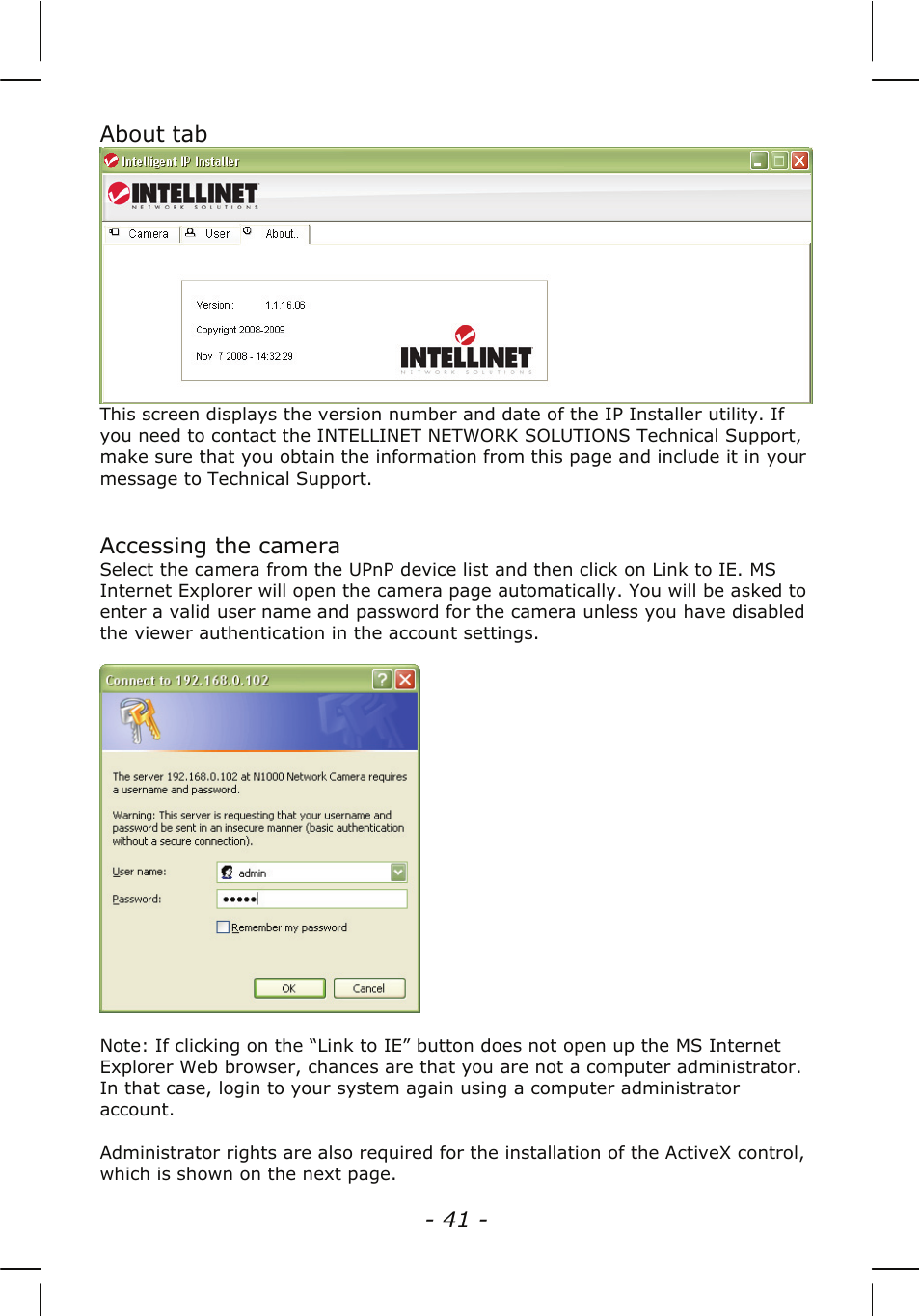 INTELLINET NETWORK NSC15-WG User Manual User Manual | Page 41 / 115