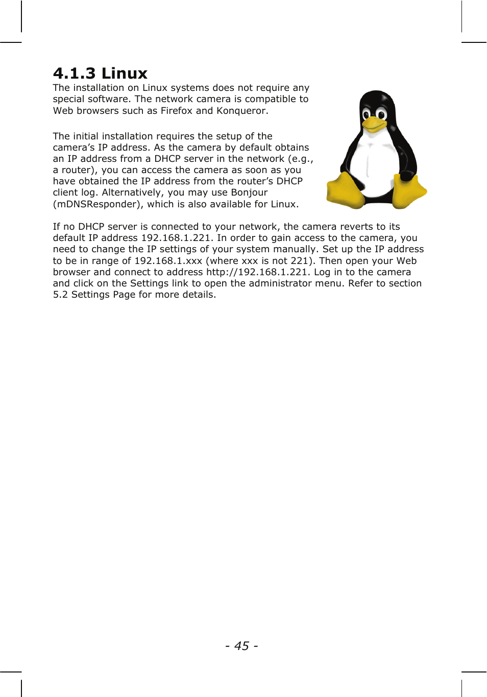 3 linux | INTELLINET NETWORK NSC15-WG User Manual User Manual | Page 45 / 115