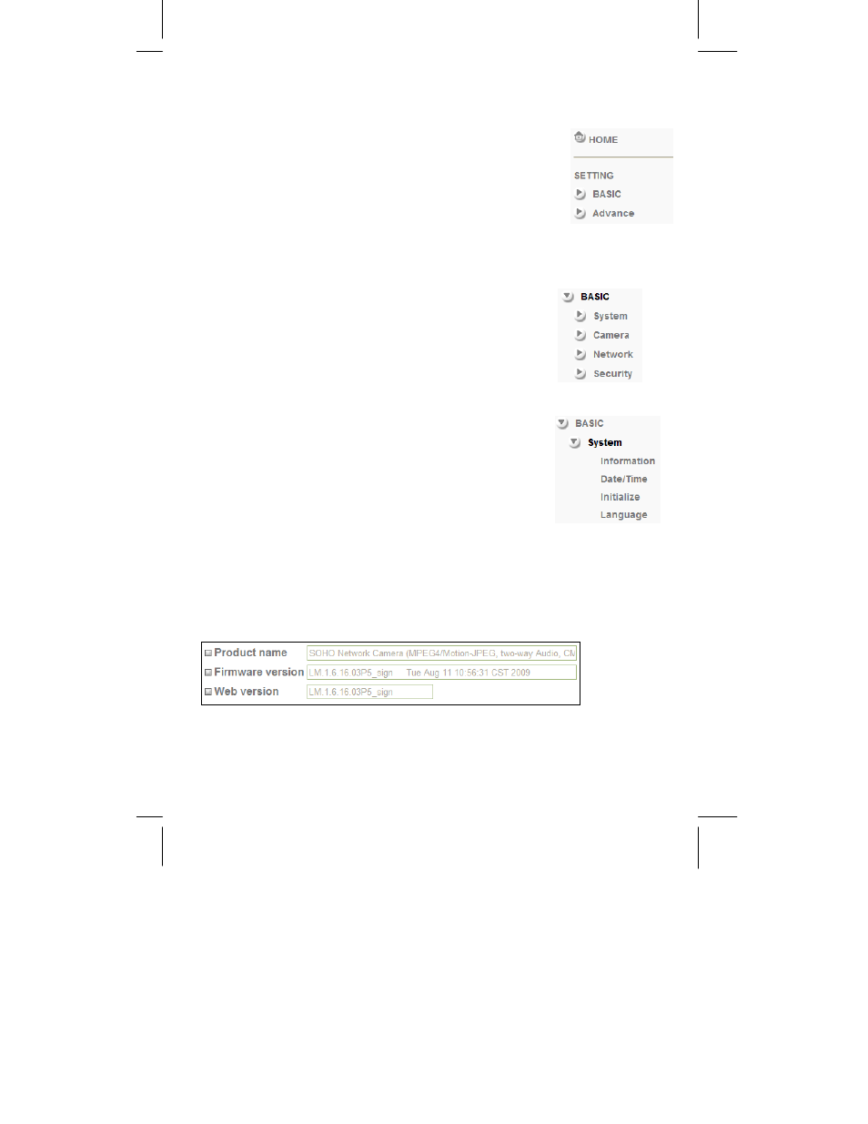 2 settings page (administrator menu), 1 settings page – basic settings | INTELLINET NETWORK NSC15-WG User Manual User Manual | Page 48 / 112