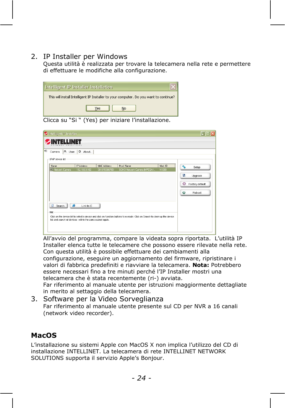 INTELLINET NETWORK IDC-767IR Quick Install Guide User Manual | Page 24 / 36