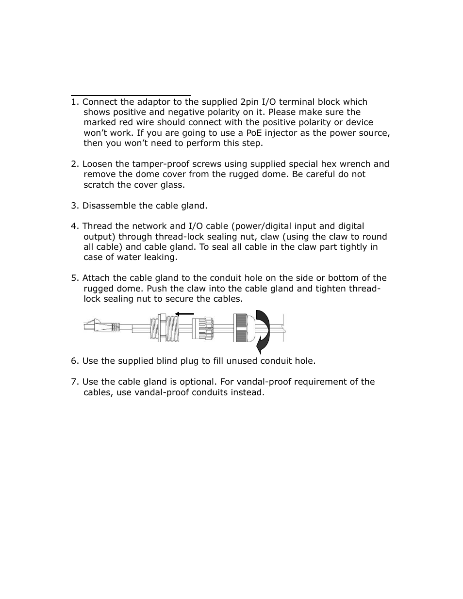 INTELLINET NETWORK IDC-767IR Hardware Installation Guide User Manual | Page 5 / 11