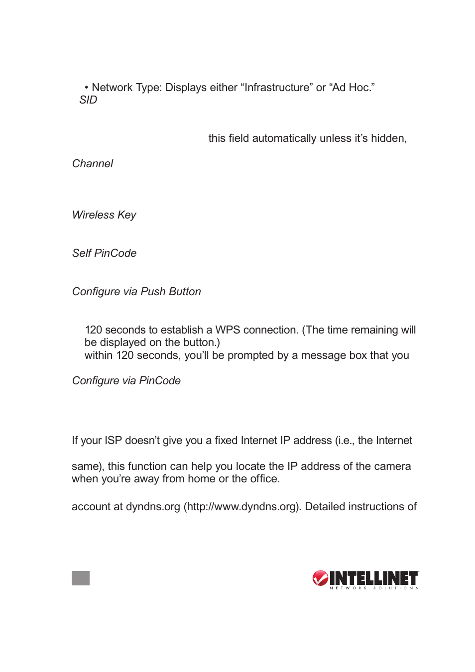 3 dynamic dns | INTELLINET NETWORK NSC18-WN User Manual User Manual | Page 26 / 60