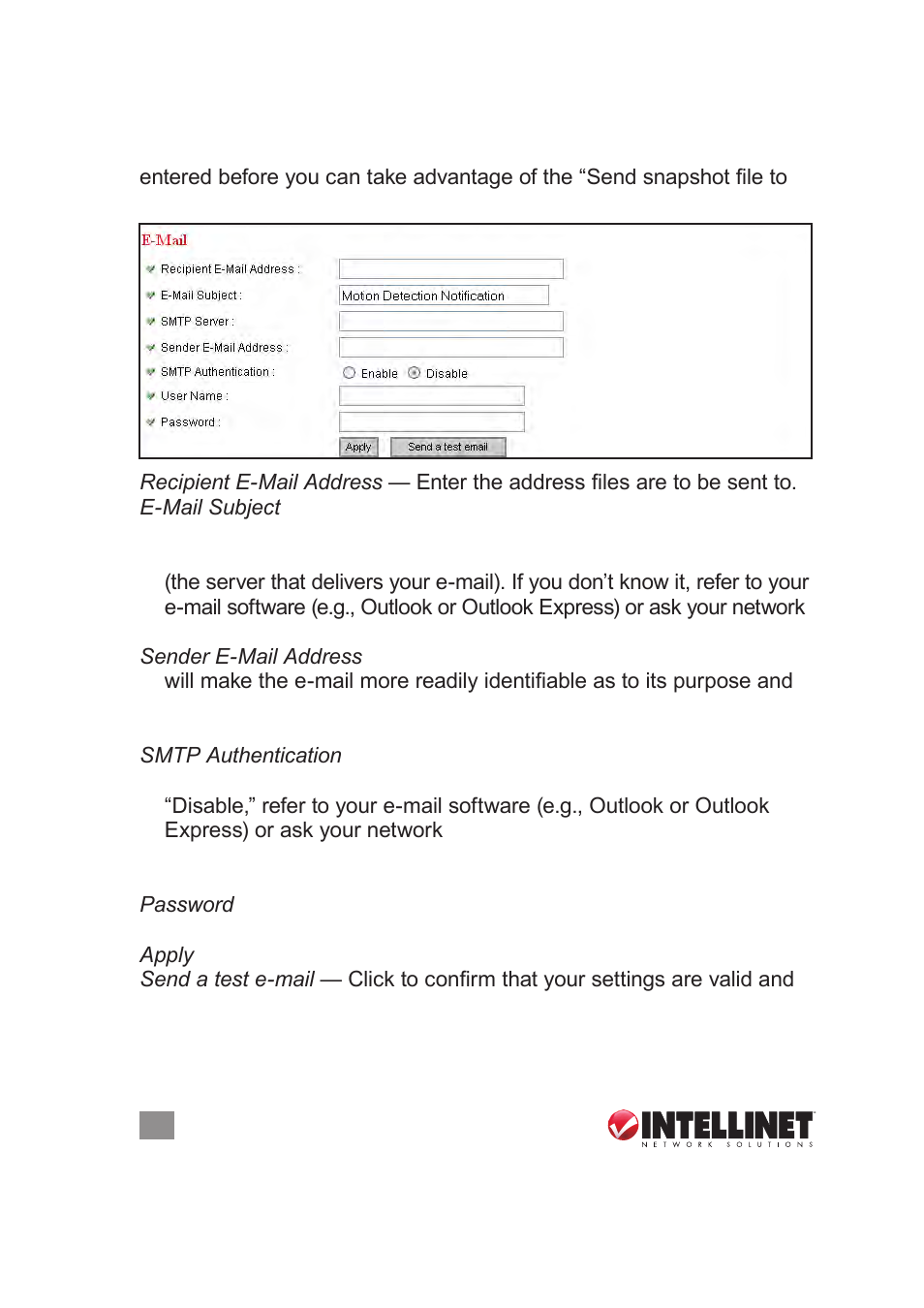 3 e-mail | INTELLINET NETWORK NSC18-WN User Manual User Manual | Page 32 / 60