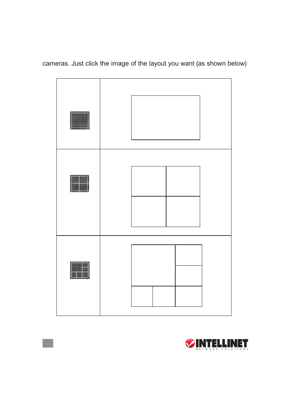 4 changing the display layout | INTELLINET NETWORK NSC18-WN User Manual User Manual | Page 54 / 60