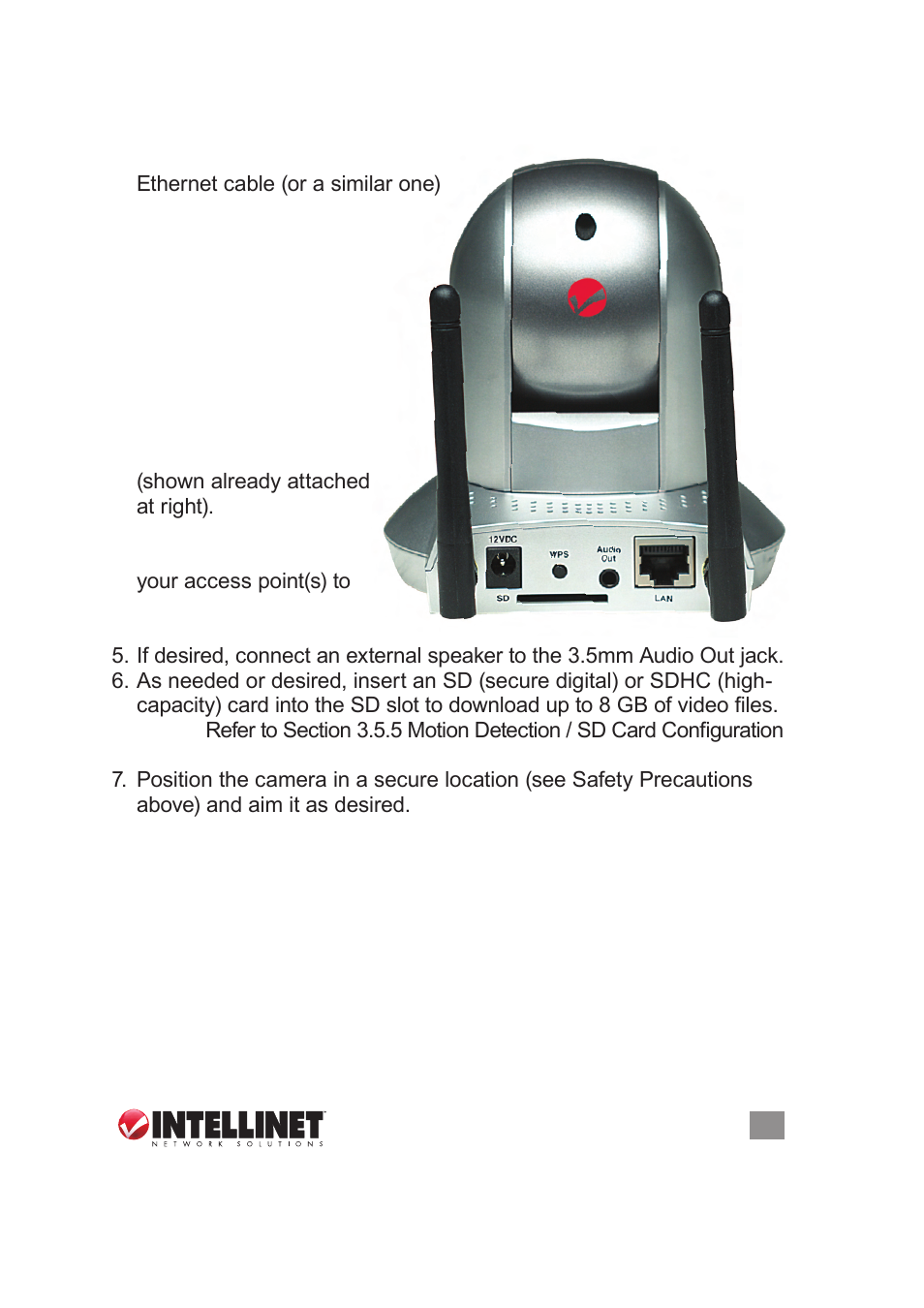 2 back / connections | INTELLINET NETWORK NSC18-WN User Manual User Manual | Page 7 / 60