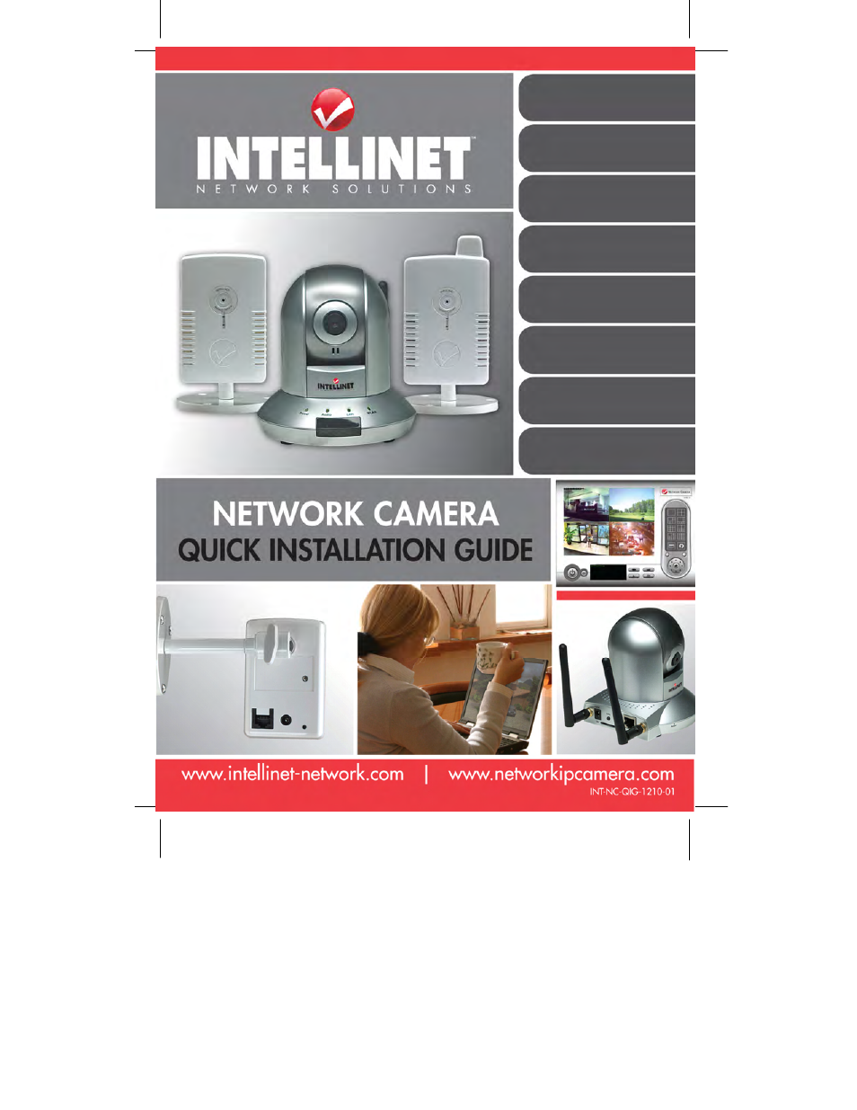 INTELLINET NETWORK NSC11-WN Quick Install Guide User Manual | 36 pages