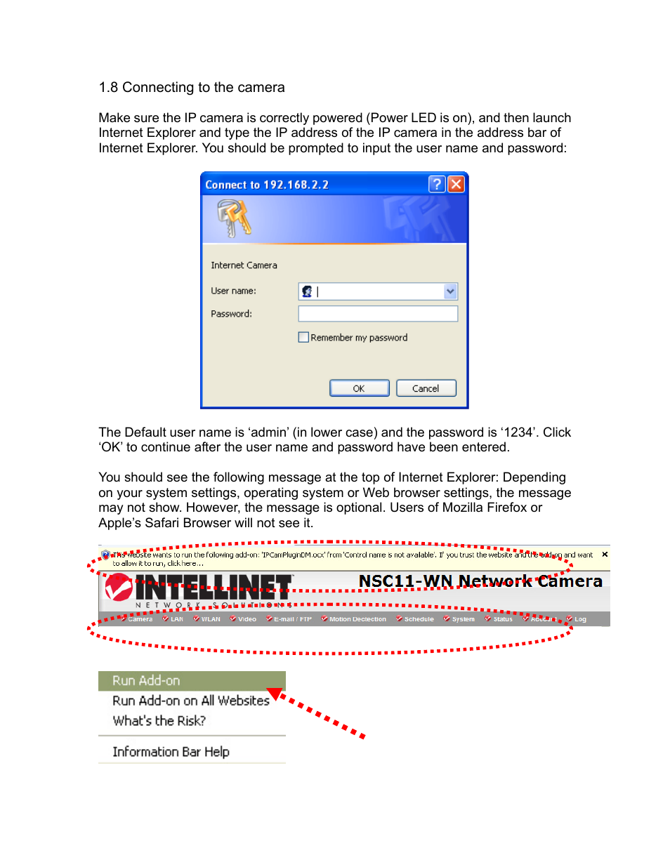 INTELLINET NETWORK NSC11-WN User Manual User Manual | Page 20 / 77