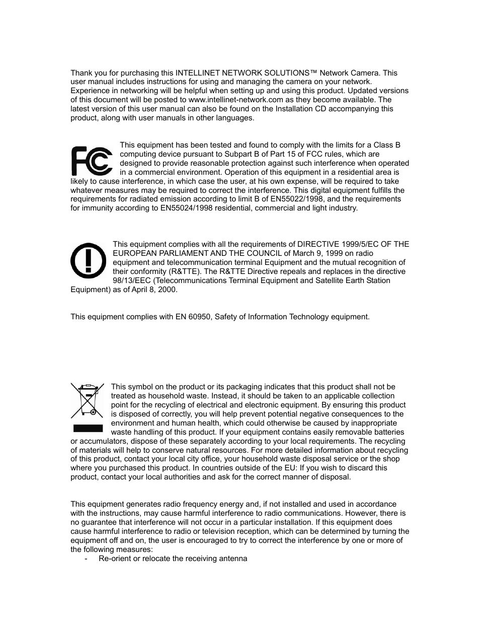 INTELLINET NETWORK NSC11-WN User Manual User Manual | Page 3 / 77