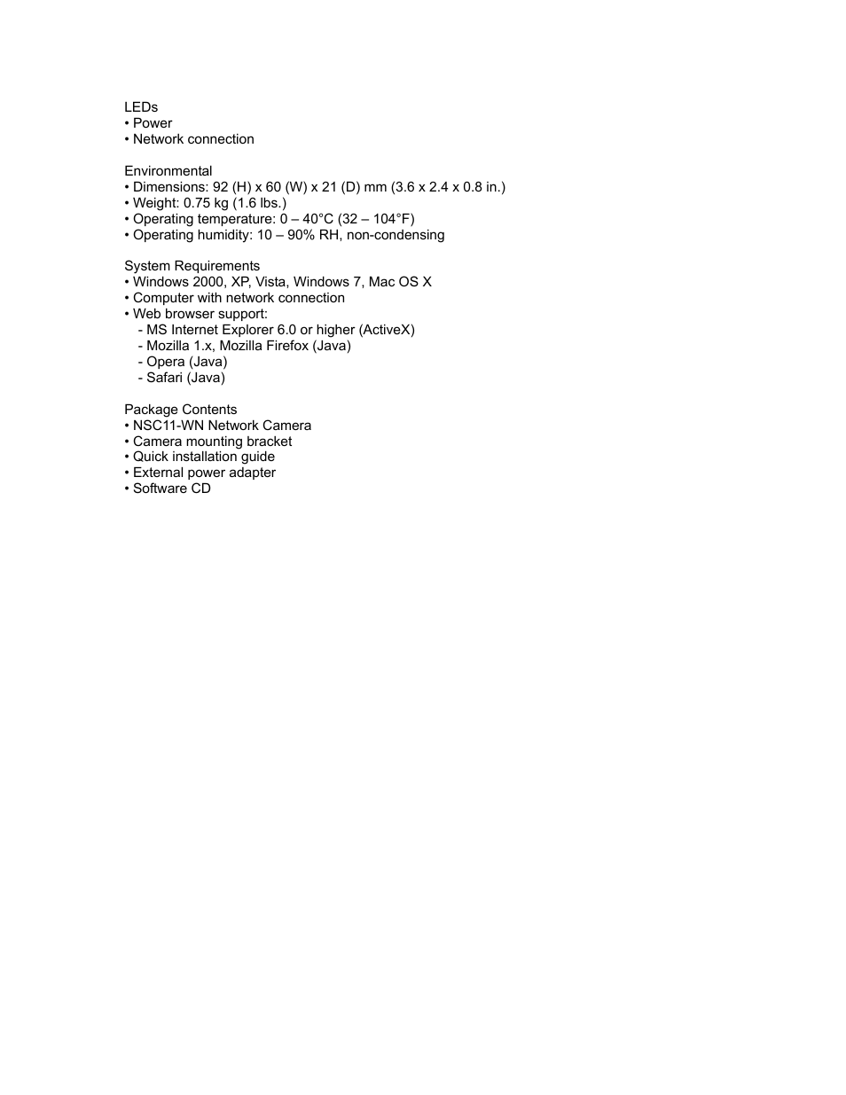 INTELLINET NETWORK NSC11-WN User Manual User Manual | Page 59 / 77