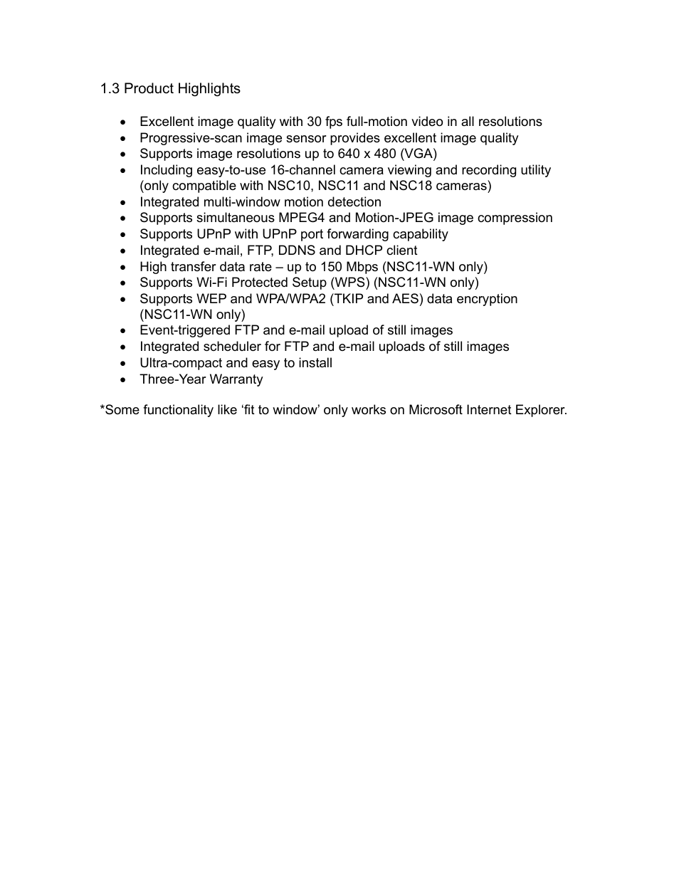 INTELLINET NETWORK NSC11-WN User Manual User Manual | Page 7 / 77