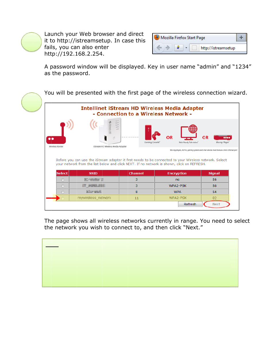 INTELLINET NETWORK 525282 iStream HD Wireless Media Adapter User Manual User Manual | Page 10 / 32
