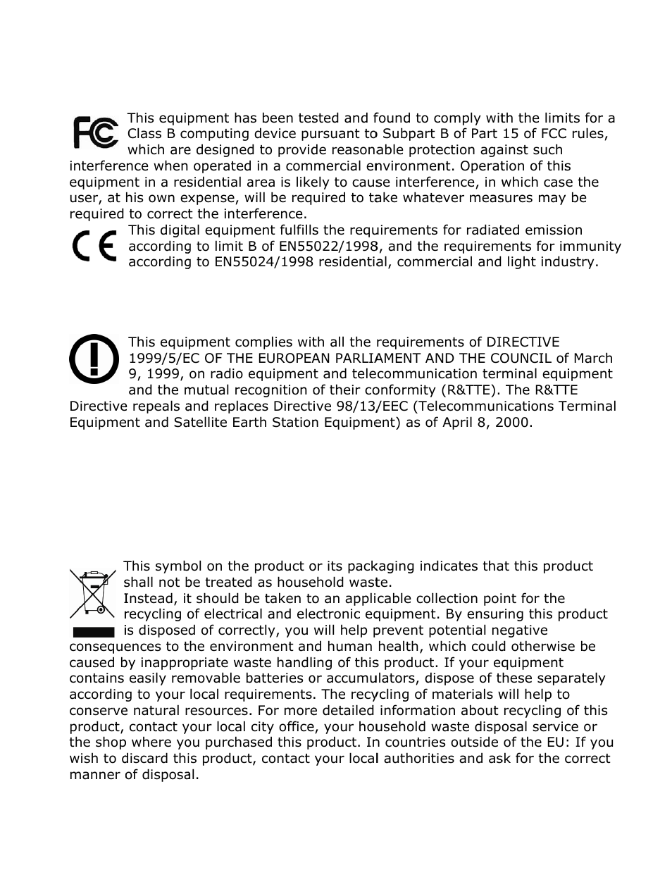 Safet, Ty and r, Regula | Atory n, Notice | INTELLINET NETWORK 525282 iStream HD Wireless Media Adapter User Manual User Manual | Page 30 / 32