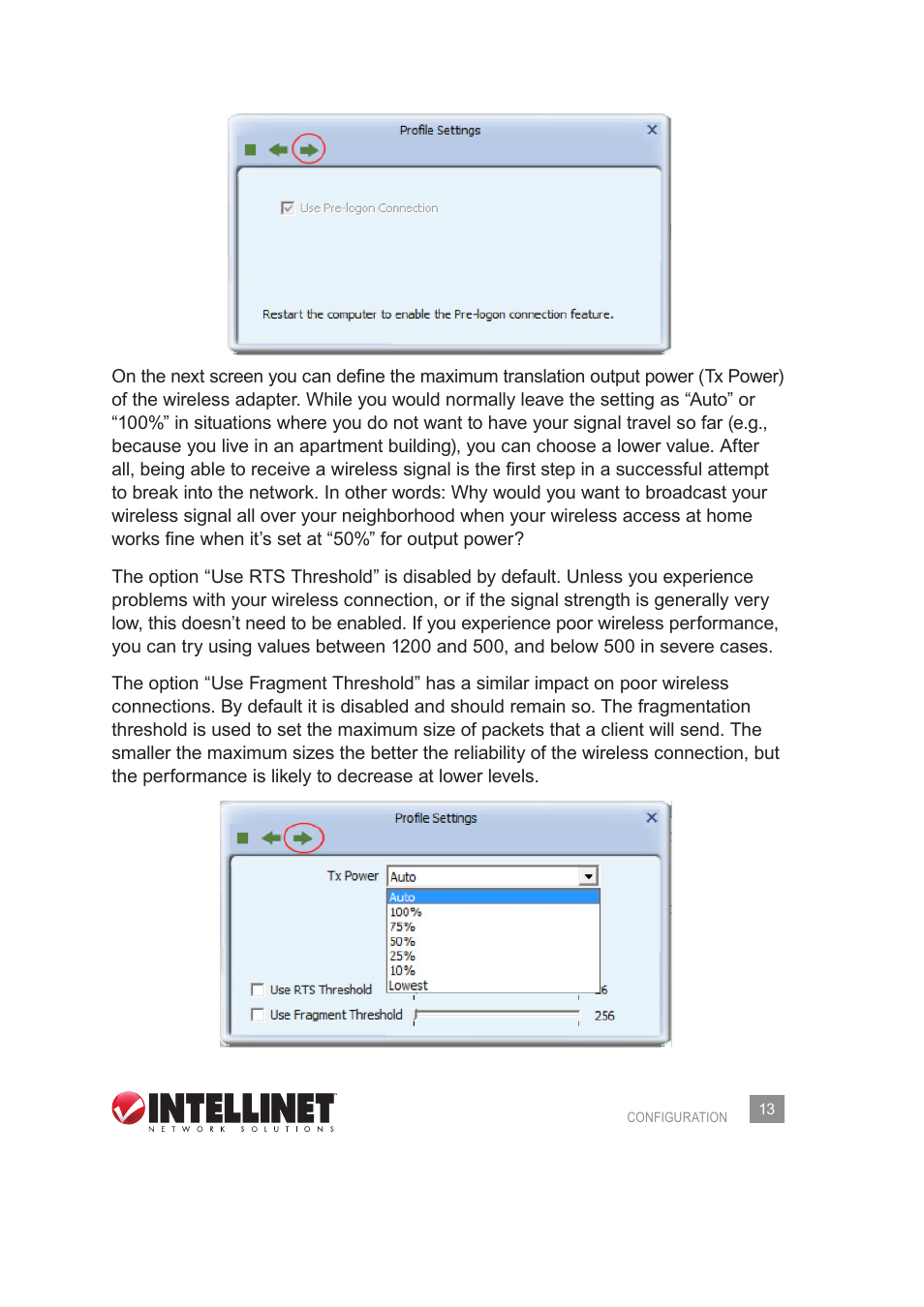 INTELLINET NETWORK 525275 Wireless 450N Dual-Band USB Adapter User Manual User Manual | Page 13 / 40