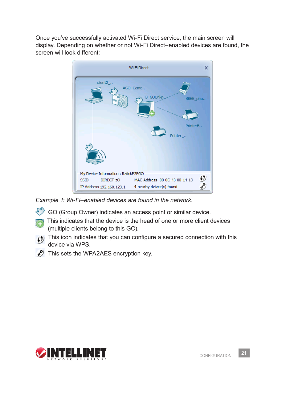 INTELLINET NETWORK 525275 Wireless 450N Dual-Band USB Adapter User Manual User Manual | Page 21 / 40