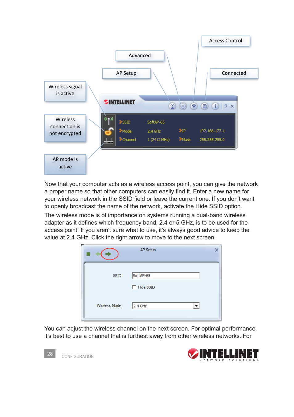 INTELLINET NETWORK 525275 Wireless 450N Dual-Band USB Adapter User Manual User Manual | Page 28 / 40