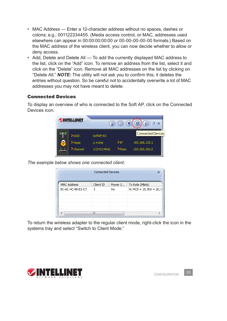 INTELLINET NETWORK 525275 Wireless 450N Dual-Band USB Adapter User Manual User Manual | Page 33 / 40