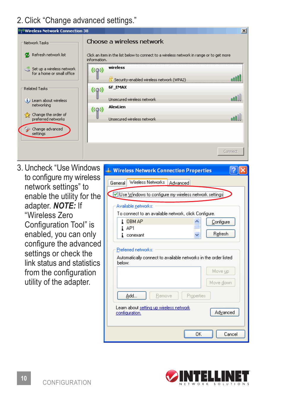 INTELLINET NETWORK 524995 Wireless 300N Dual-Band USB Adapter User Manual User Manual | Page 10 / 34