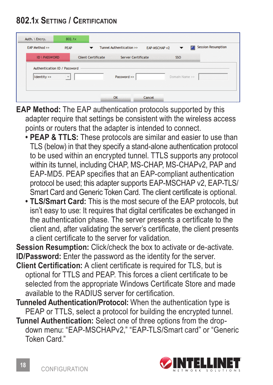INTELLINET NETWORK 524995 Wireless 300N Dual-Band USB Adapter User Manual User Manual | Page 18 / 34