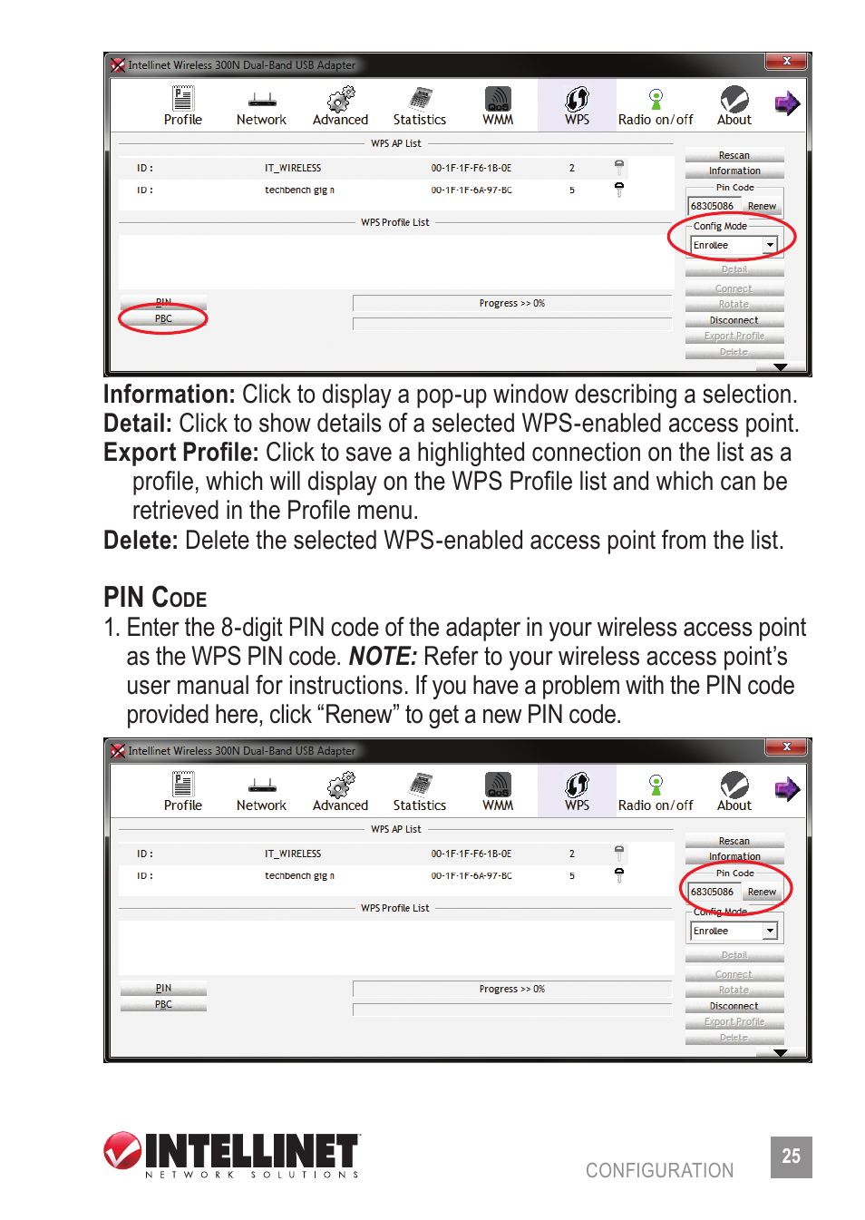 Pin c | INTELLINET NETWORK 524995 Wireless 300N Dual-Band USB Adapter User Manual User Manual | Page 25 / 34