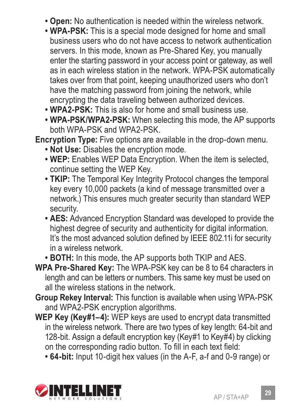 INTELLINET NETWORK 524995 Wireless 300N Dual-Band USB Adapter User Manual User Manual | Page 29 / 34