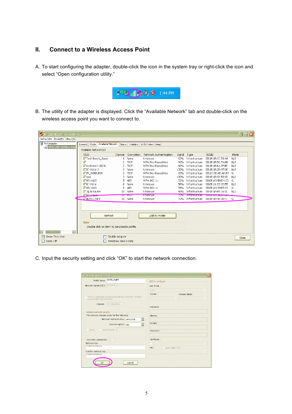 INTELLINET NETWORK 525206 Wireless 300N High-Gain USB Adapter User Manual User Manual | Page 9 / 31