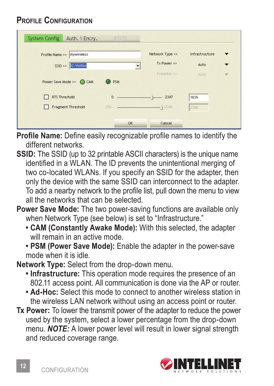 INTELLINET NETWORK 525152 Wireless 150N High-Power USB Adapter User Manual User Manual | Page 12 / 34