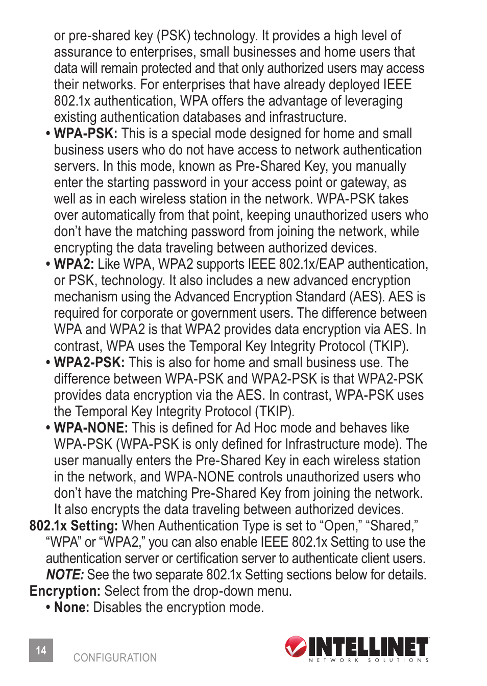 INTELLINET NETWORK 525152 Wireless 150N High-Power USB Adapter User Manual User Manual | Page 14 / 34