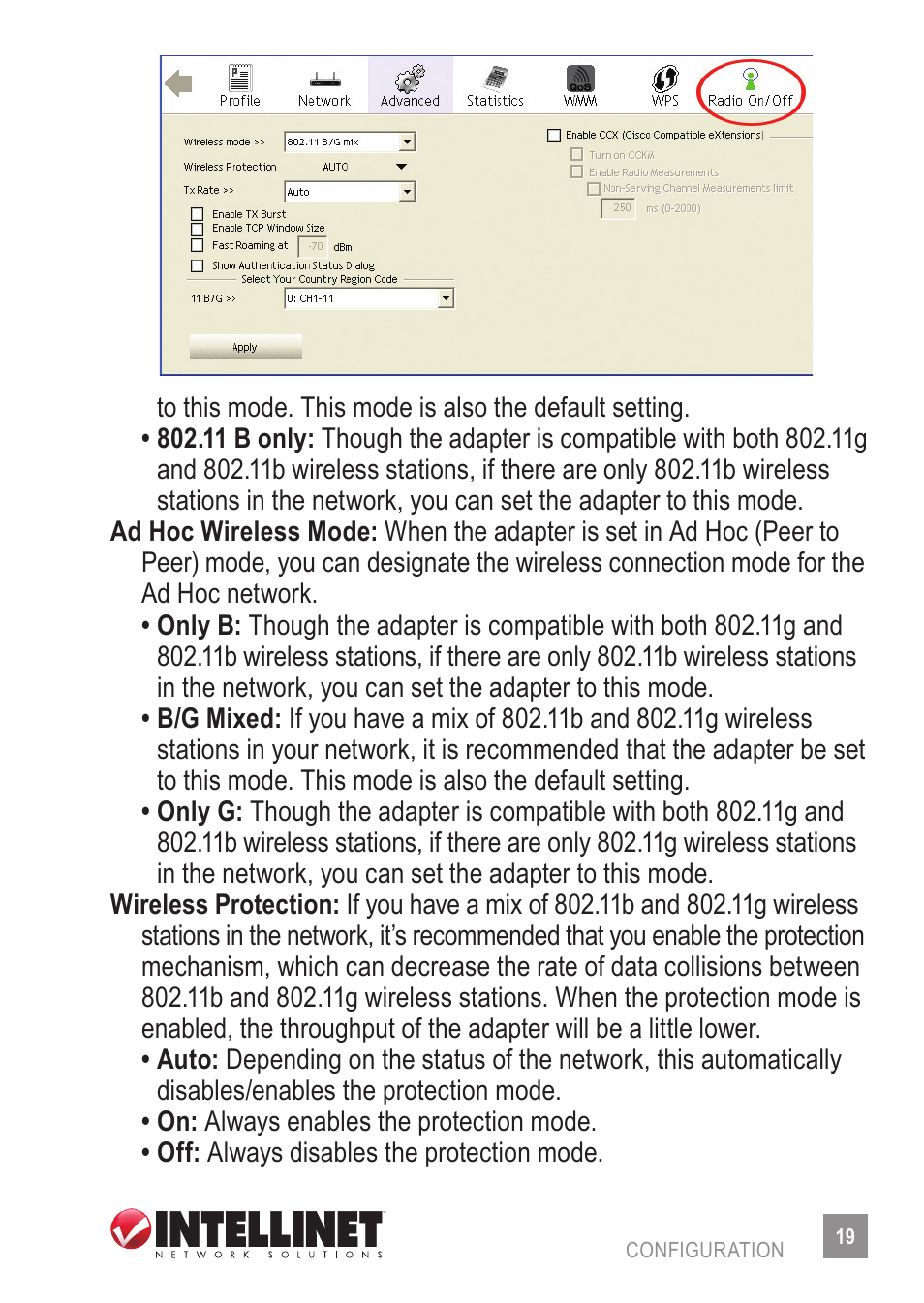 INTELLINET NETWORK 525152 Wireless 150N High-Power USB Adapter User Manual User Manual | Page 19 / 34