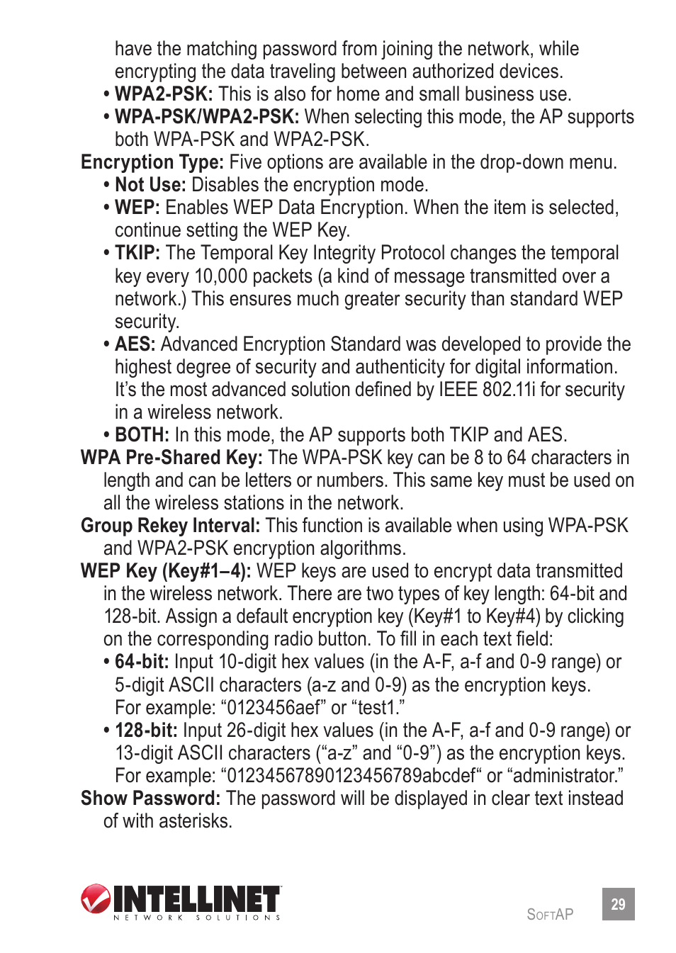 INTELLINET NETWORK 525152 Wireless 150N High-Power USB Adapter User Manual User Manual | Page 29 / 34