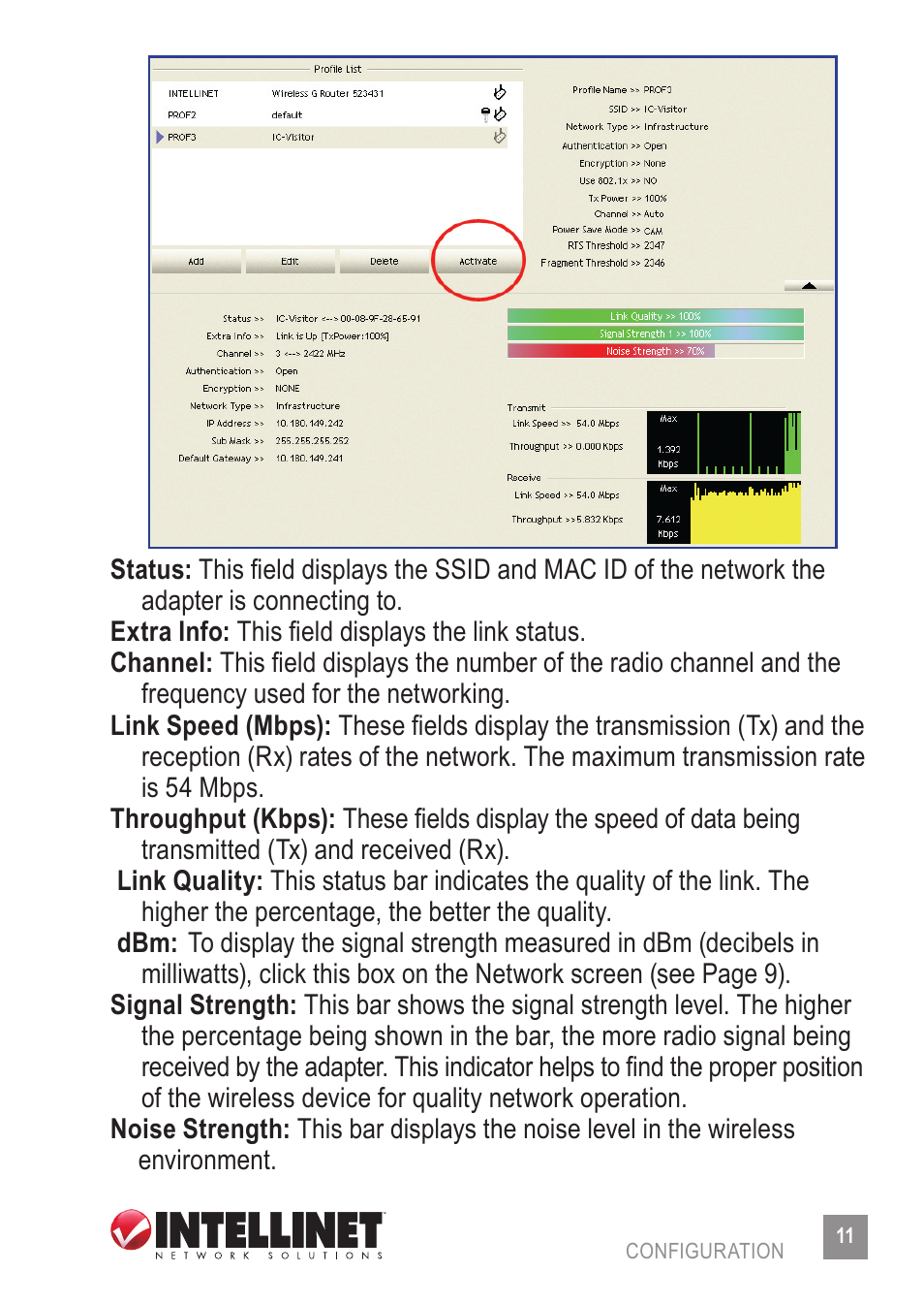 INTELLINET NETWORK 524698 Wireless 150N USB Adapter User Manual User Manual | Page 11 / 34