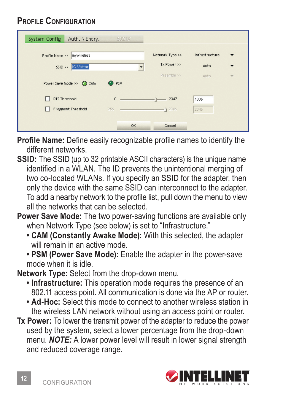 INTELLINET NETWORK 524698 Wireless 150N USB Adapter User Manual User Manual | Page 12 / 34