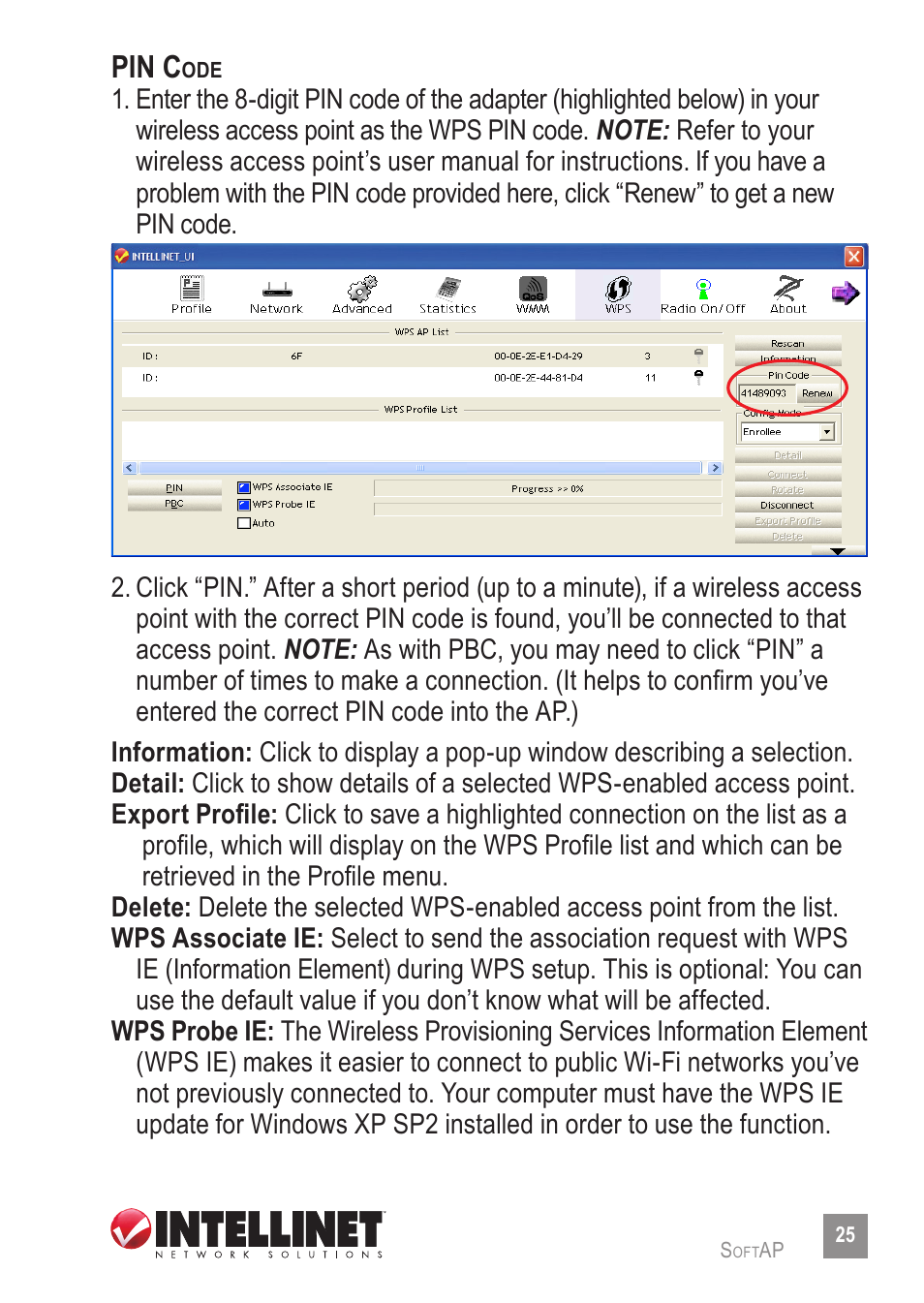 Pin c | INTELLINET NETWORK 524698 Wireless 150N USB Adapter User Manual User Manual | Page 25 / 34