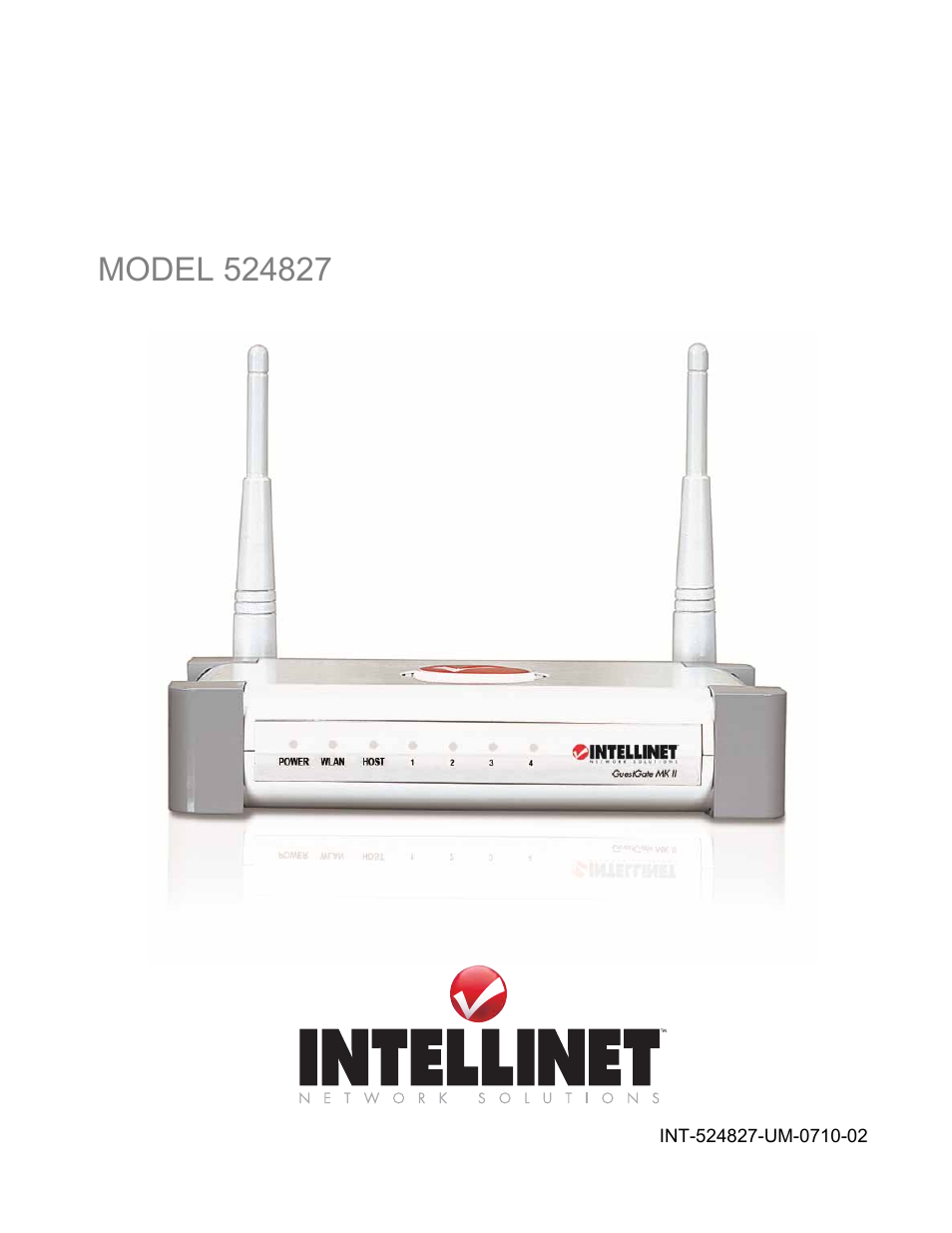 INTELLINET NETWORK 524827 GuestGate MK II User Manual User Manual | 44 pages