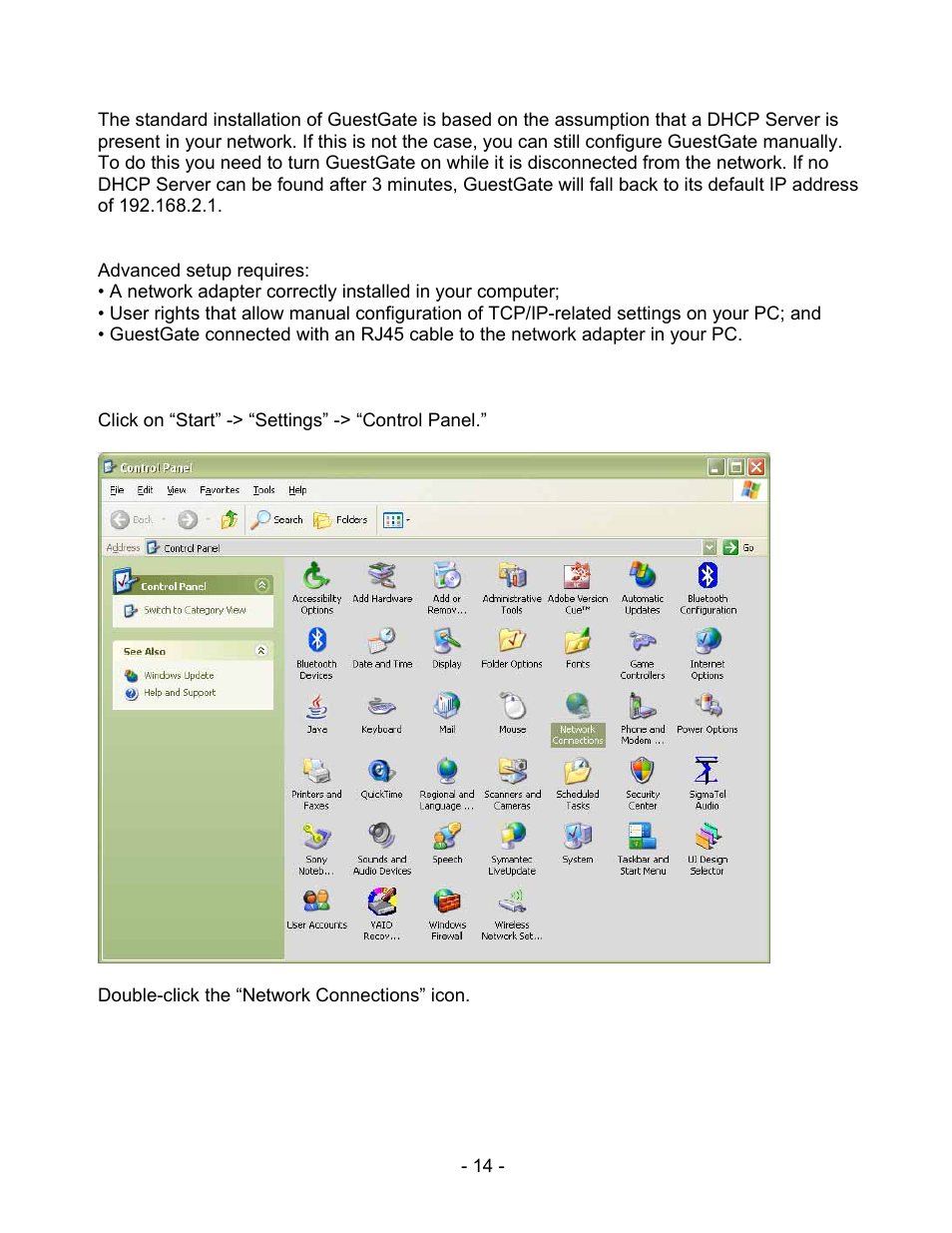 INTELLINET NETWORK 524827 GuestGate MK II User Manual User Manual | Page 14 / 44