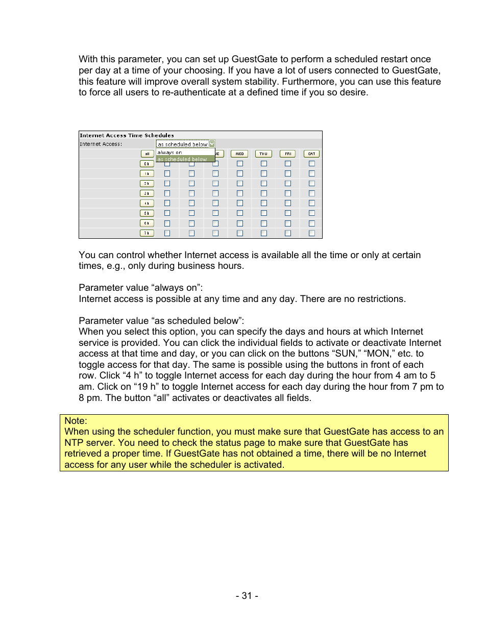 INTELLINET NETWORK 524827 GuestGate MK II User Manual User Manual | Page 31 / 44