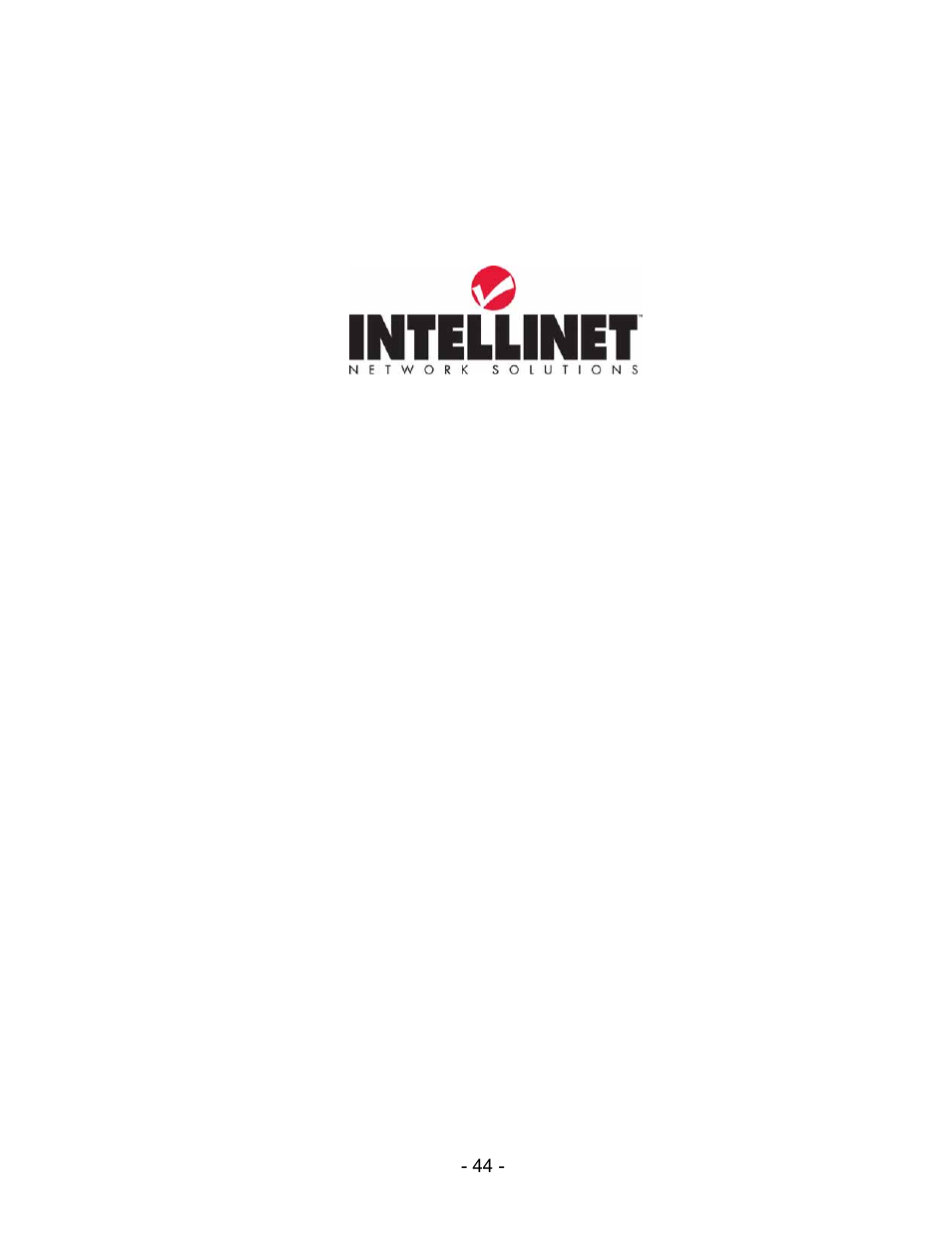 INTELLINET NETWORK 524827 GuestGate MK II User Manual User Manual | Page 44 / 44