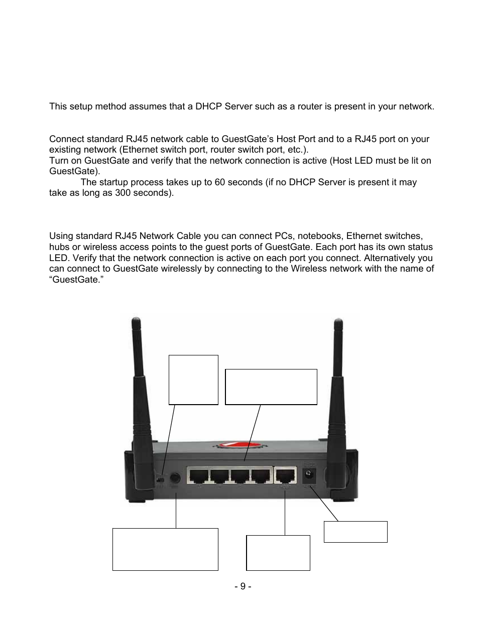 Installation, Recommended setup | INTELLINET NETWORK 524827 GuestGate MK II User Manual User Manual | Page 9 / 44