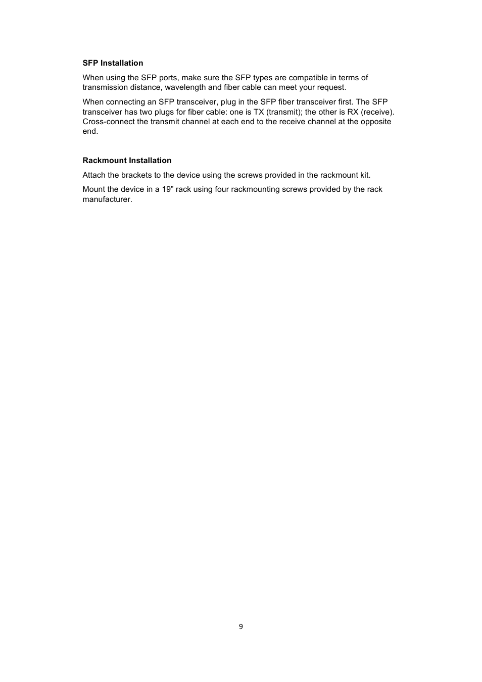 INTELLINET NETWORK 560900 24 Ports Gigabit + 4 Gigabit SFP PoE+ Web Management Ethernet Switch User Manual User Manual | Page 10 / 40
