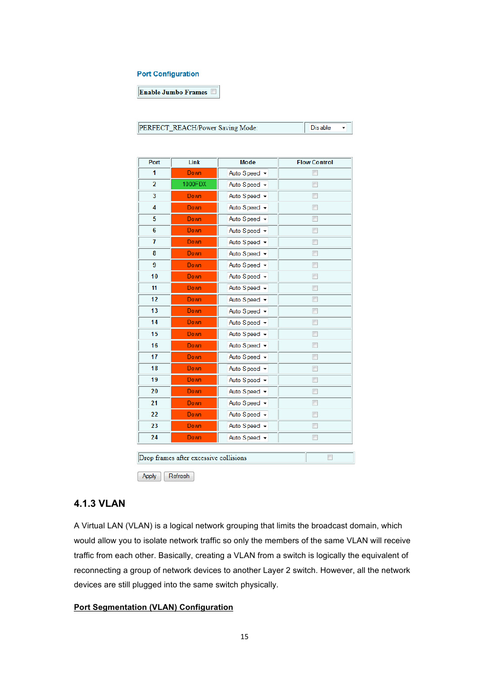 INTELLINET NETWORK 560900 24 Ports Gigabit + 4 Gigabit SFP PoE+ Web Management Ethernet Switch User Manual User Manual | Page 16 / 40