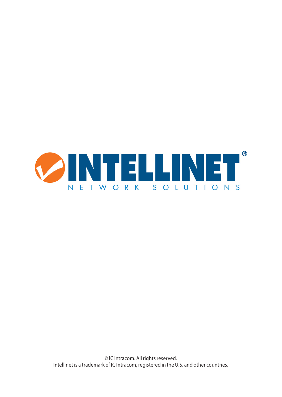 INTELLINET NETWORK 560900 24 Ports Gigabit + 4 Gigabit SFP PoE+ Web Management Ethernet Switch Quick Install Guide User Manual | Page 12 / 12