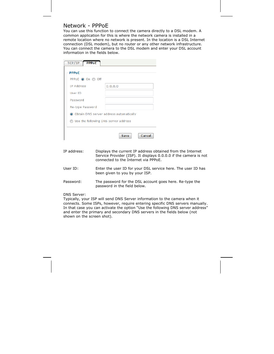 Network - pppoe | INTELLINET NETWORK ICC-130 User Manual User Manual | Page 39 / 78