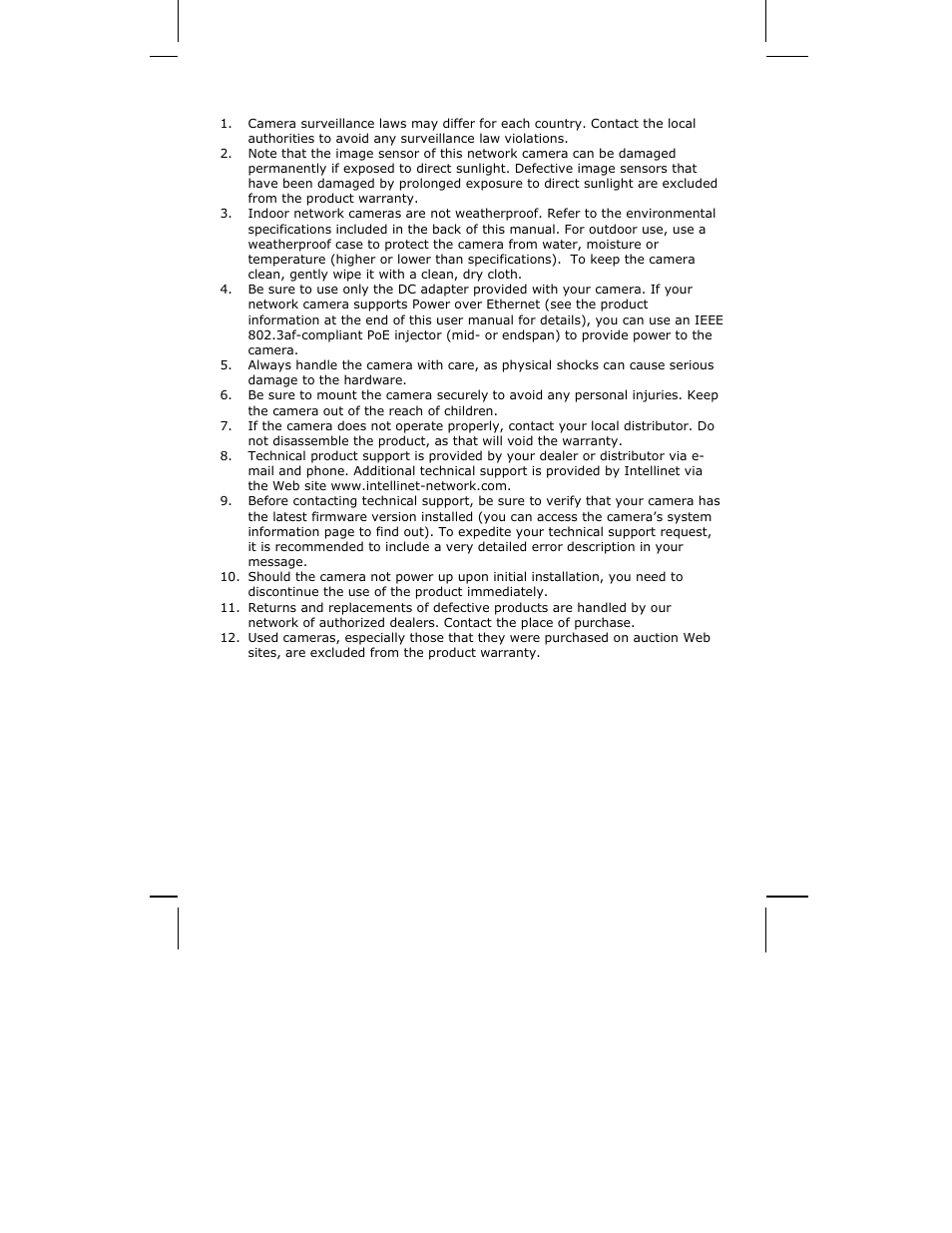 INTELLINET NETWORK ICC-130 User Manual User Manual | Page 5 / 78