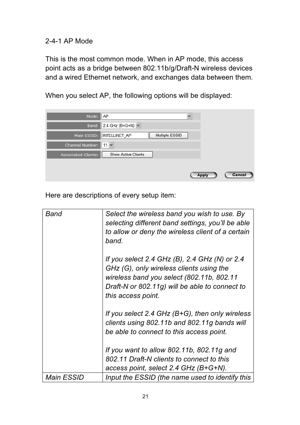 INTELLINET NETWORK 524711 Wireless 300N Outdoor PoE Access Point User Manual User Manual | Page 27 / 82