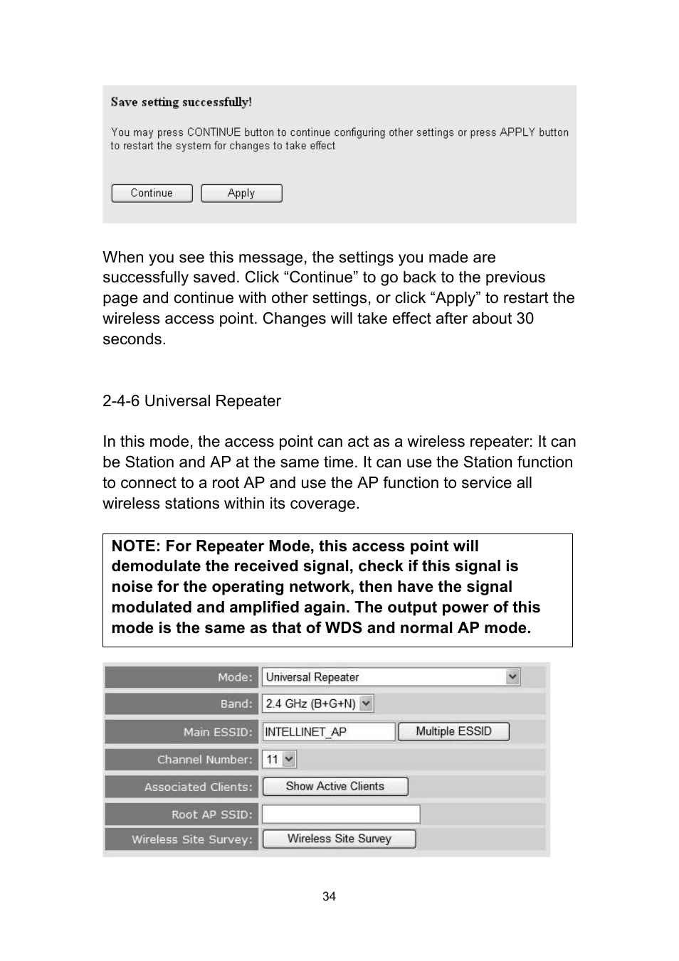 INTELLINET NETWORK 524711 Wireless 300N Outdoor PoE Access Point User Manual User Manual | Page 40 / 82