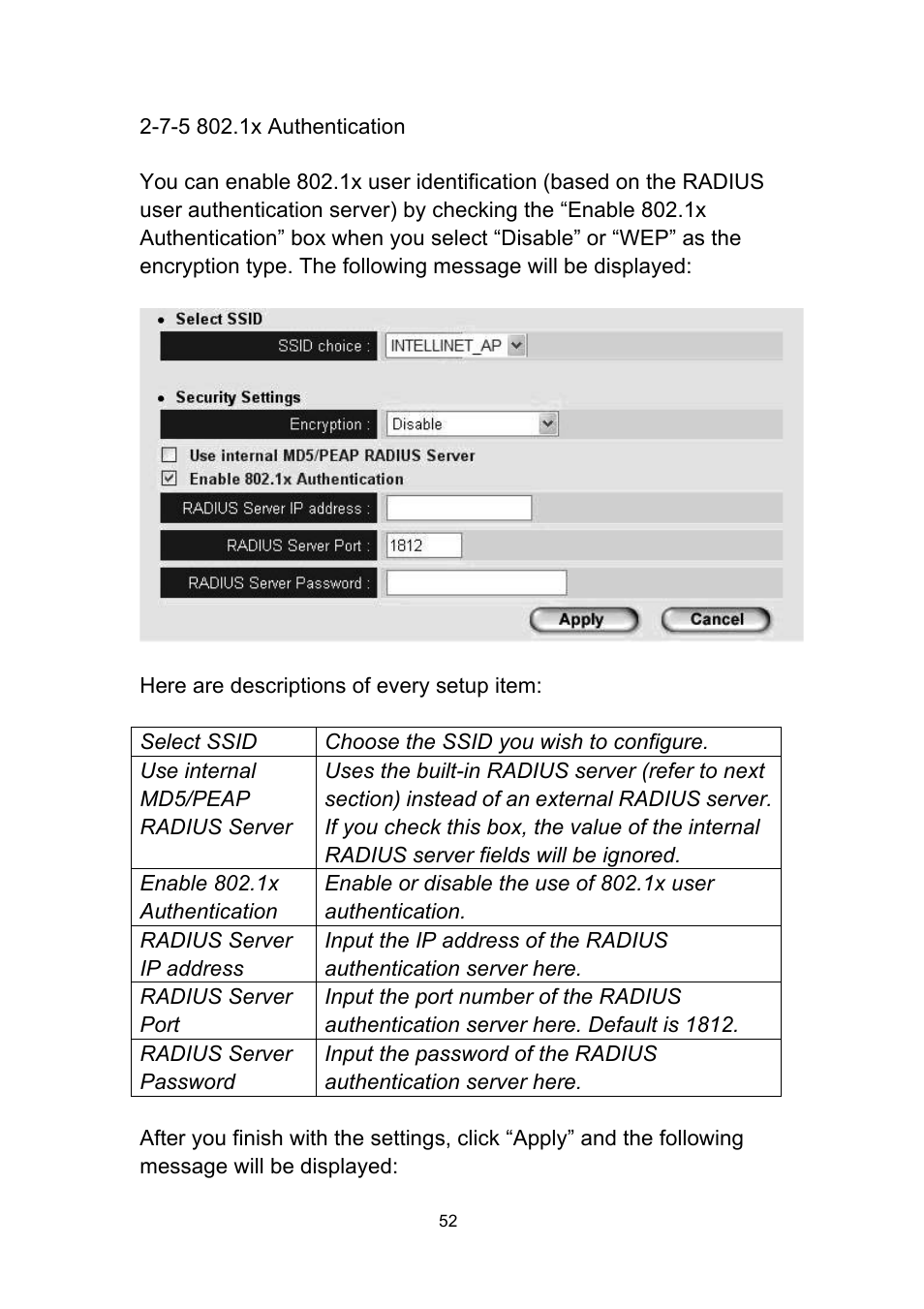 INTELLINET NETWORK 524711 Wireless 300N Outdoor PoE Access Point User Manual User Manual | Page 58 / 82