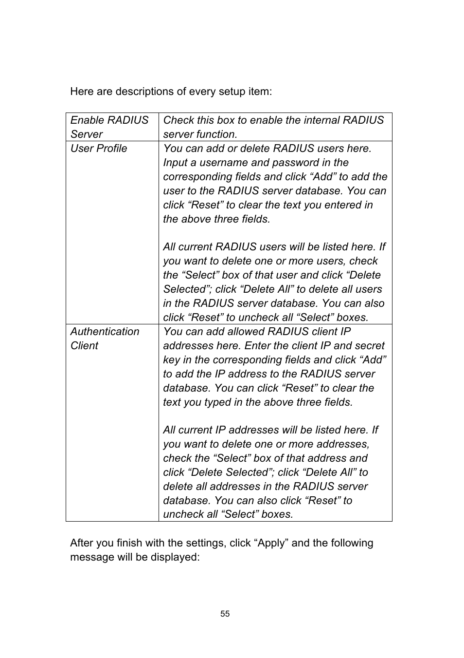 INTELLINET NETWORK 524711 Wireless 300N Outdoor PoE Access Point User Manual User Manual | Page 61 / 82