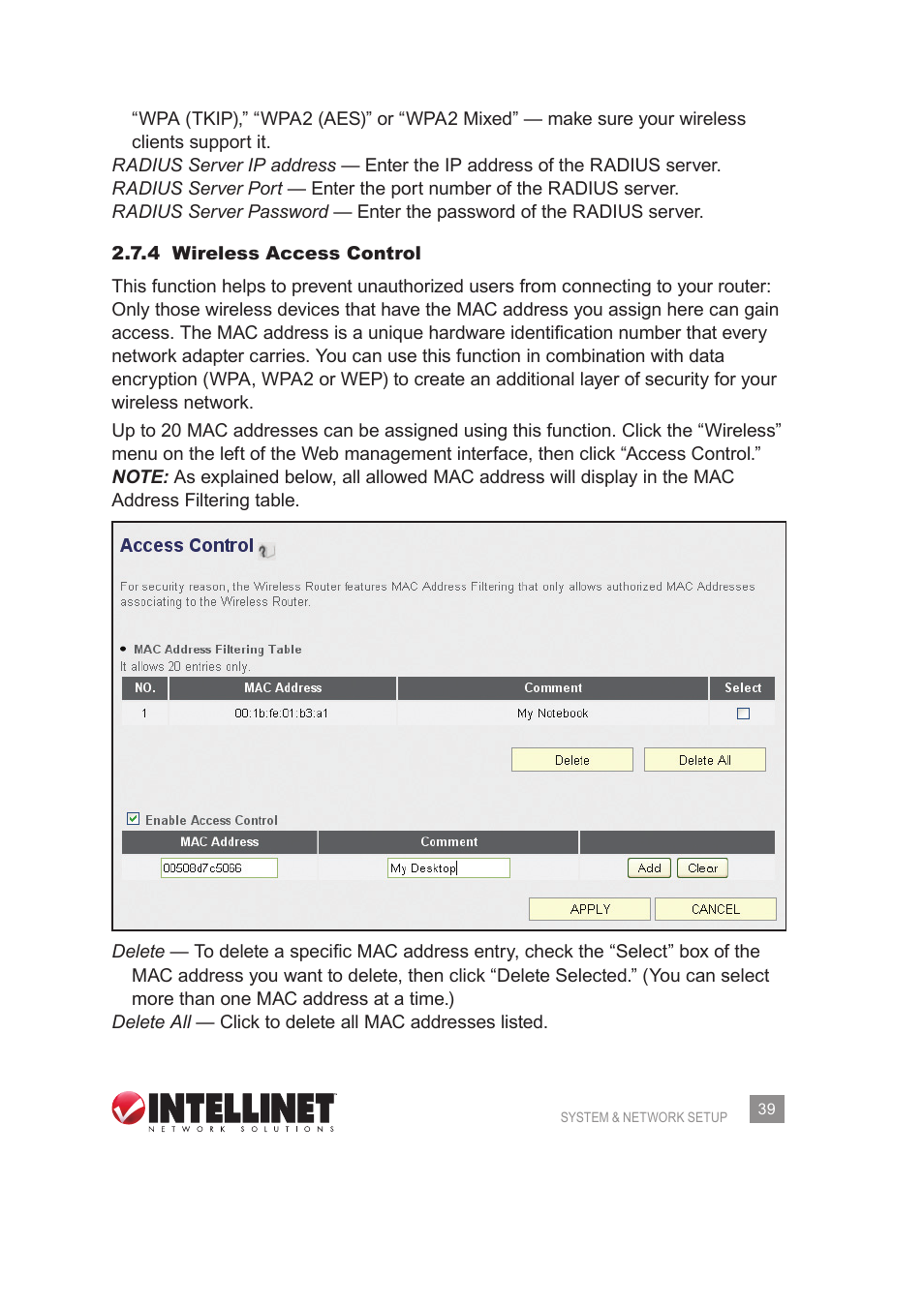 INTELLINET NETWORK 525268 User Manual User Manual | Page 39 / 75
