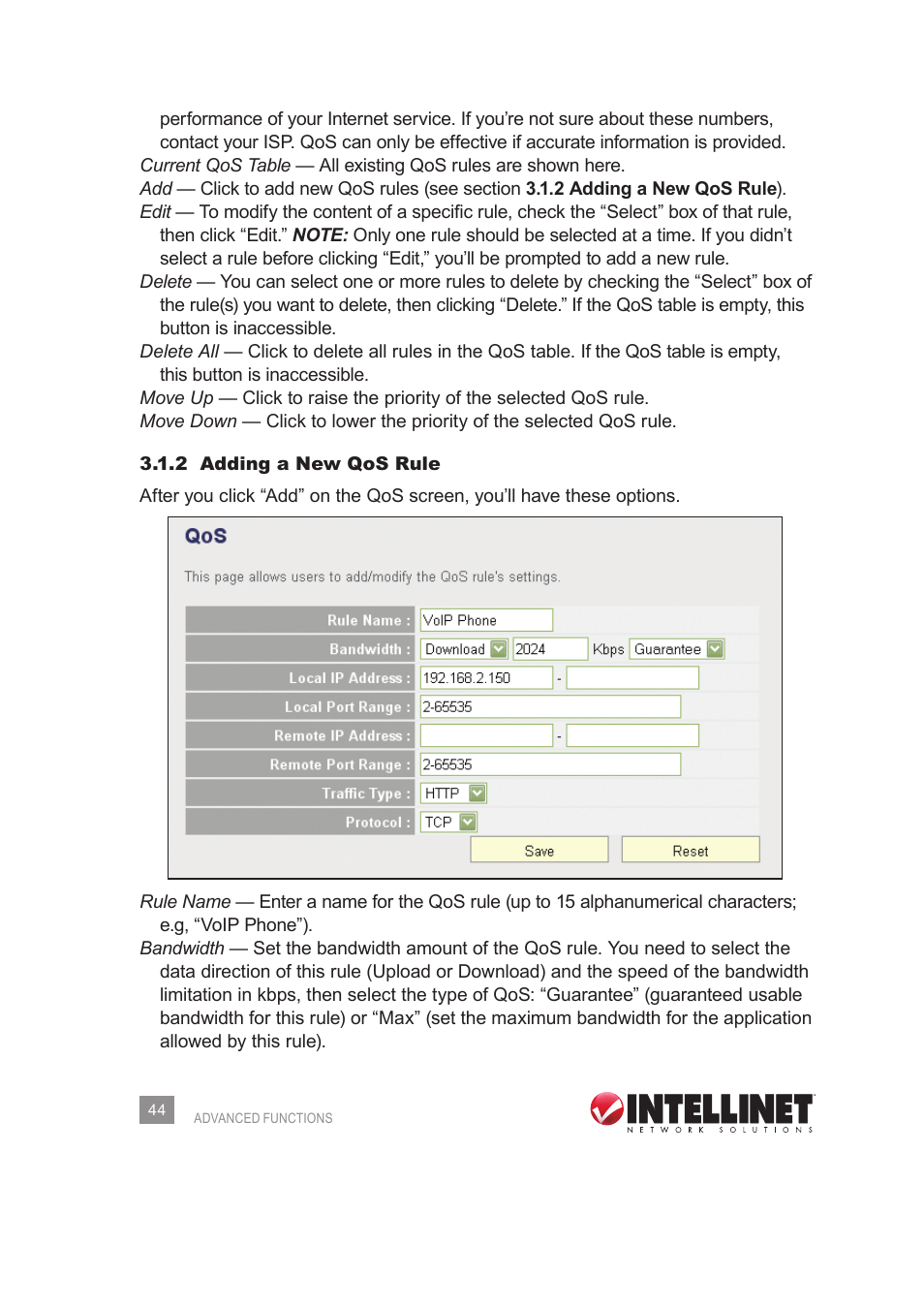 INTELLINET NETWORK 525268 User Manual User Manual | Page 44 / 75