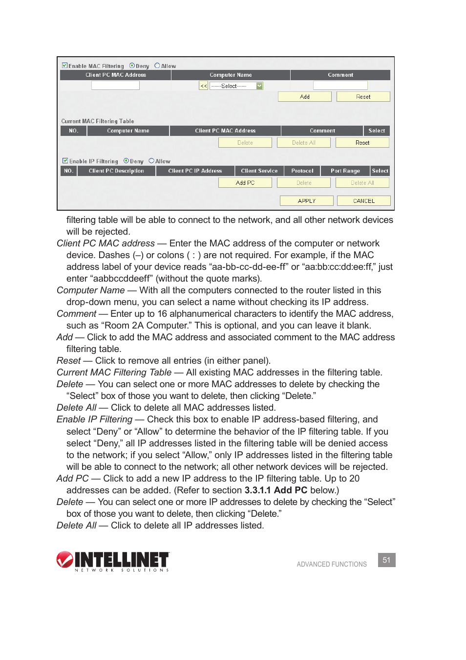 INTELLINET NETWORK 525268 User Manual User Manual | Page 51 / 75